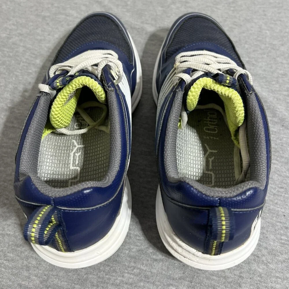 FootJoy FJ Fury Golf Shoes‎ Men's Size 8 M Navy Blue Green Spikes 51101
